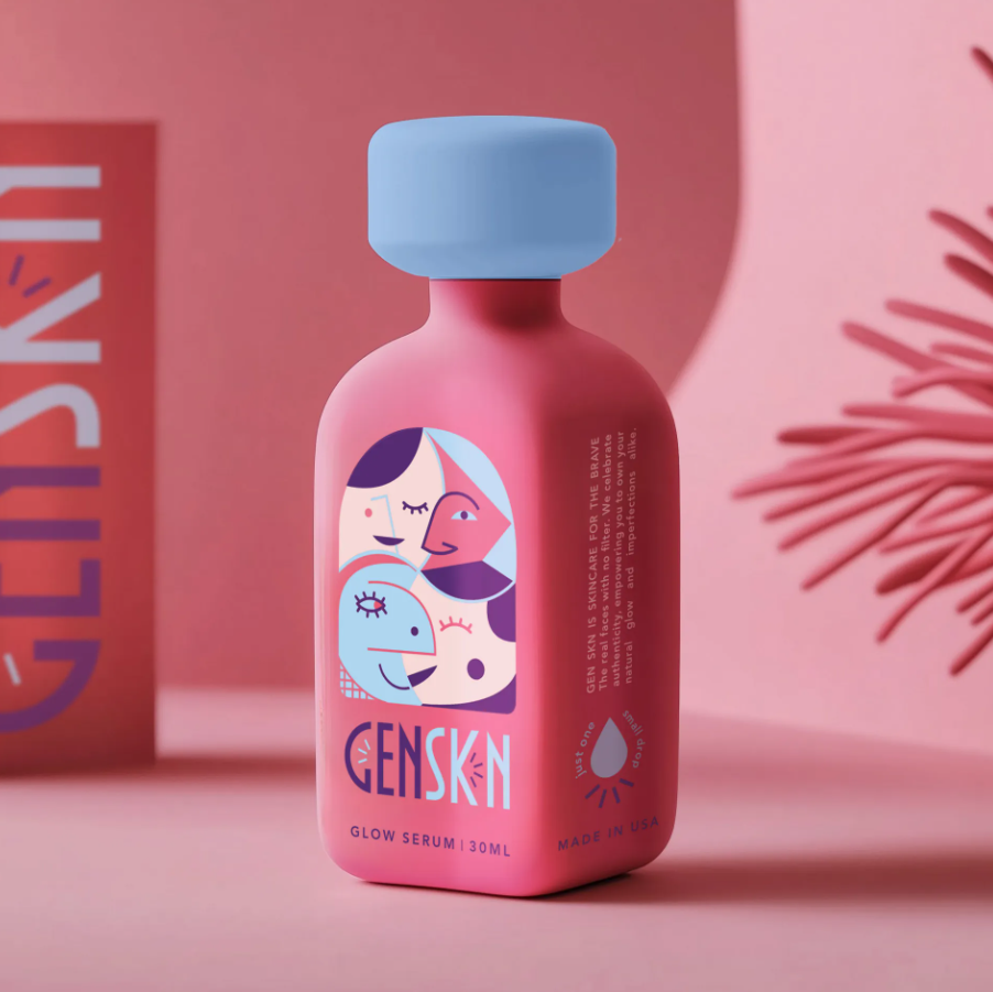 Studio Zak設計公司為GenSkn化妝品包裝設計欣賞